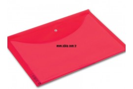 A4 Renkli Çıtçıt Dosya Kırmızı