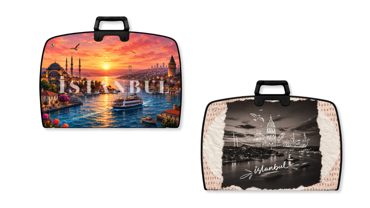 38x55 ART COLLEGE BAG / İSTANBUL SERIES (Galeri)