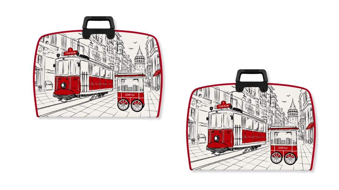 38x55 ART COLLEGE BAG / İSTANBUL SERIES (Galeri)