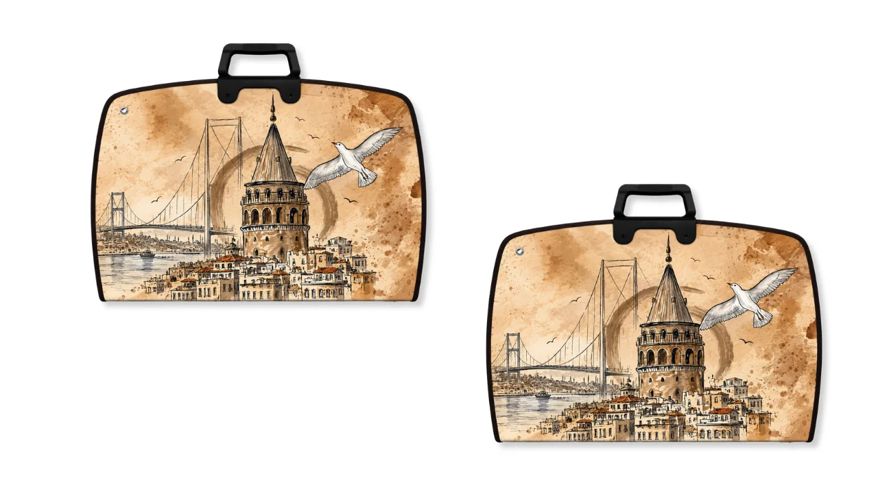 38x55 ART COLLEGE BAG / İSTANBUL SERIES (Galeri)