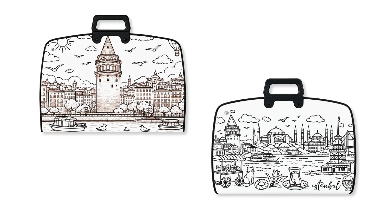 38x55 COLLECTION BAG / MANDALA SERIES (Galeri)