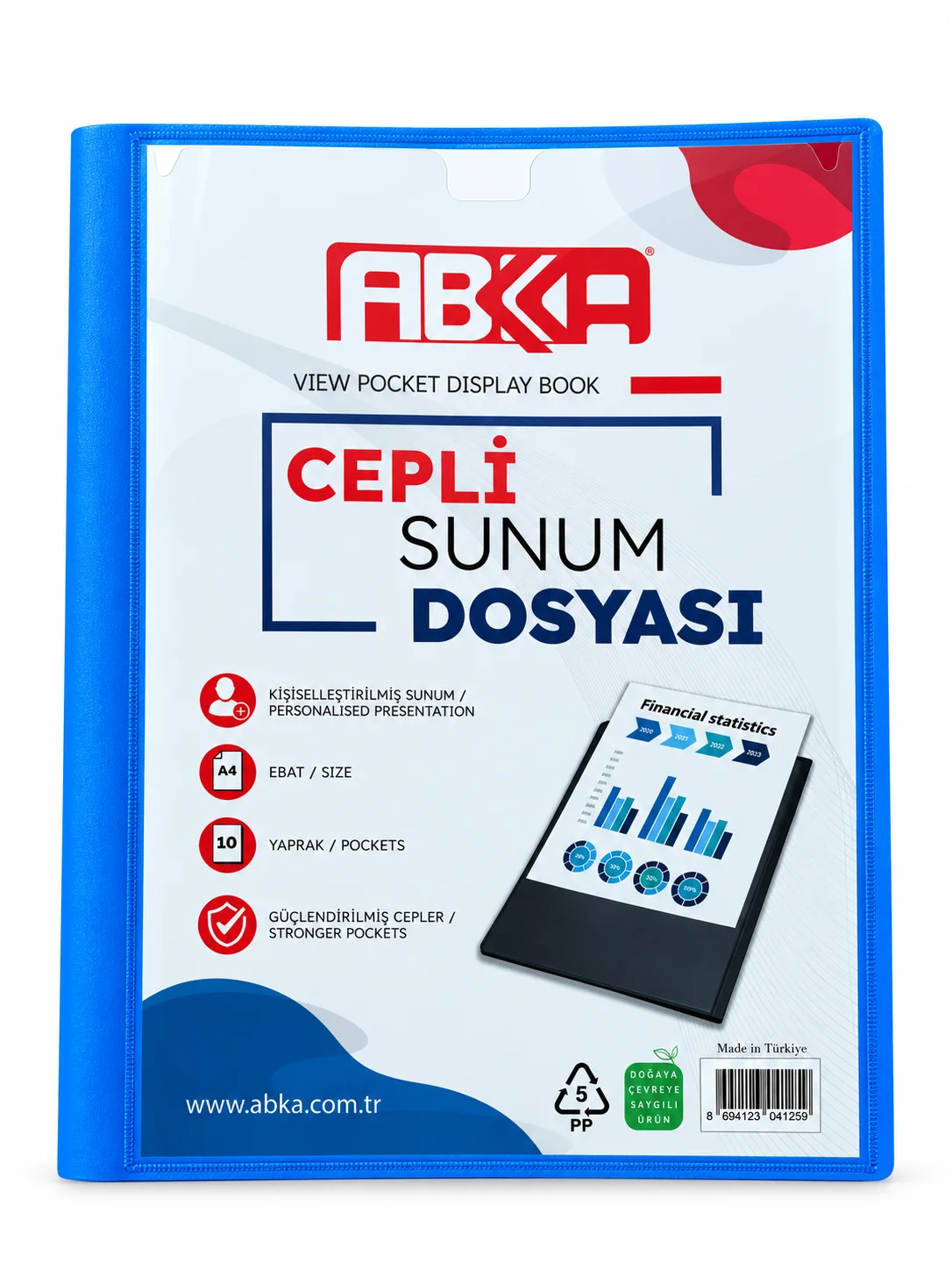 PRESENTATION FOLDER WITH POCKETS (Galeri)