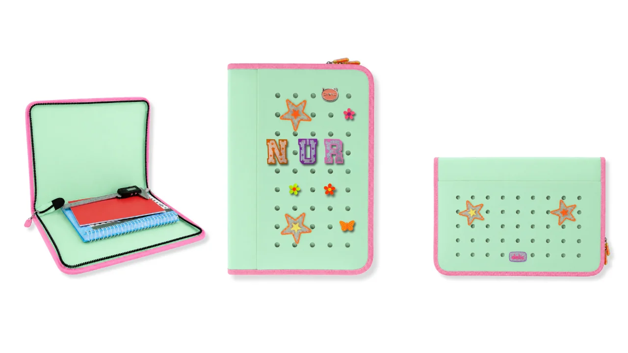 DELIC SERIES - ZIPPER PORTFOLIO (Galeri)