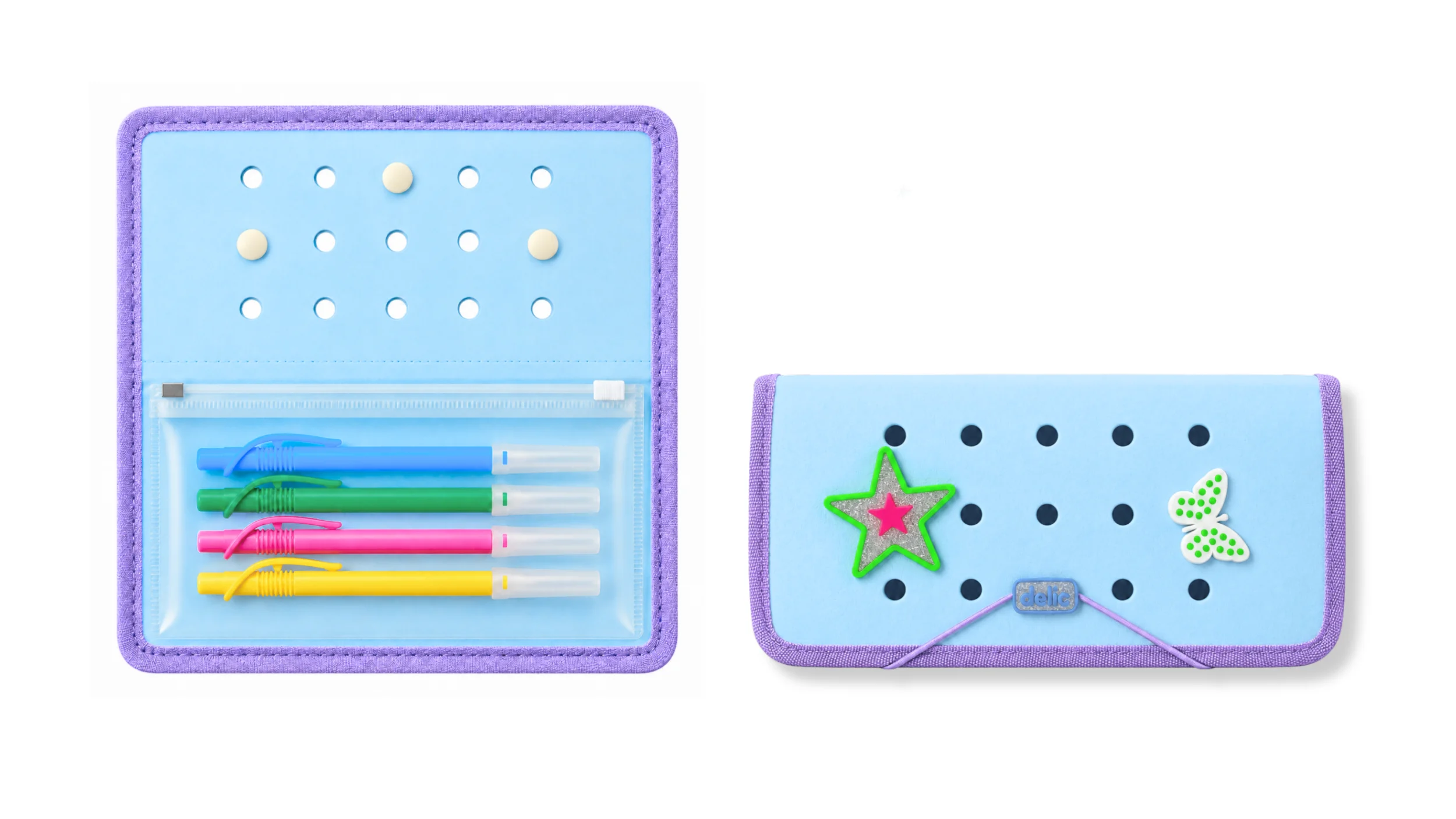 DELIC SERIES - PENCIL CASE WITH ZIPPER (Galeri)