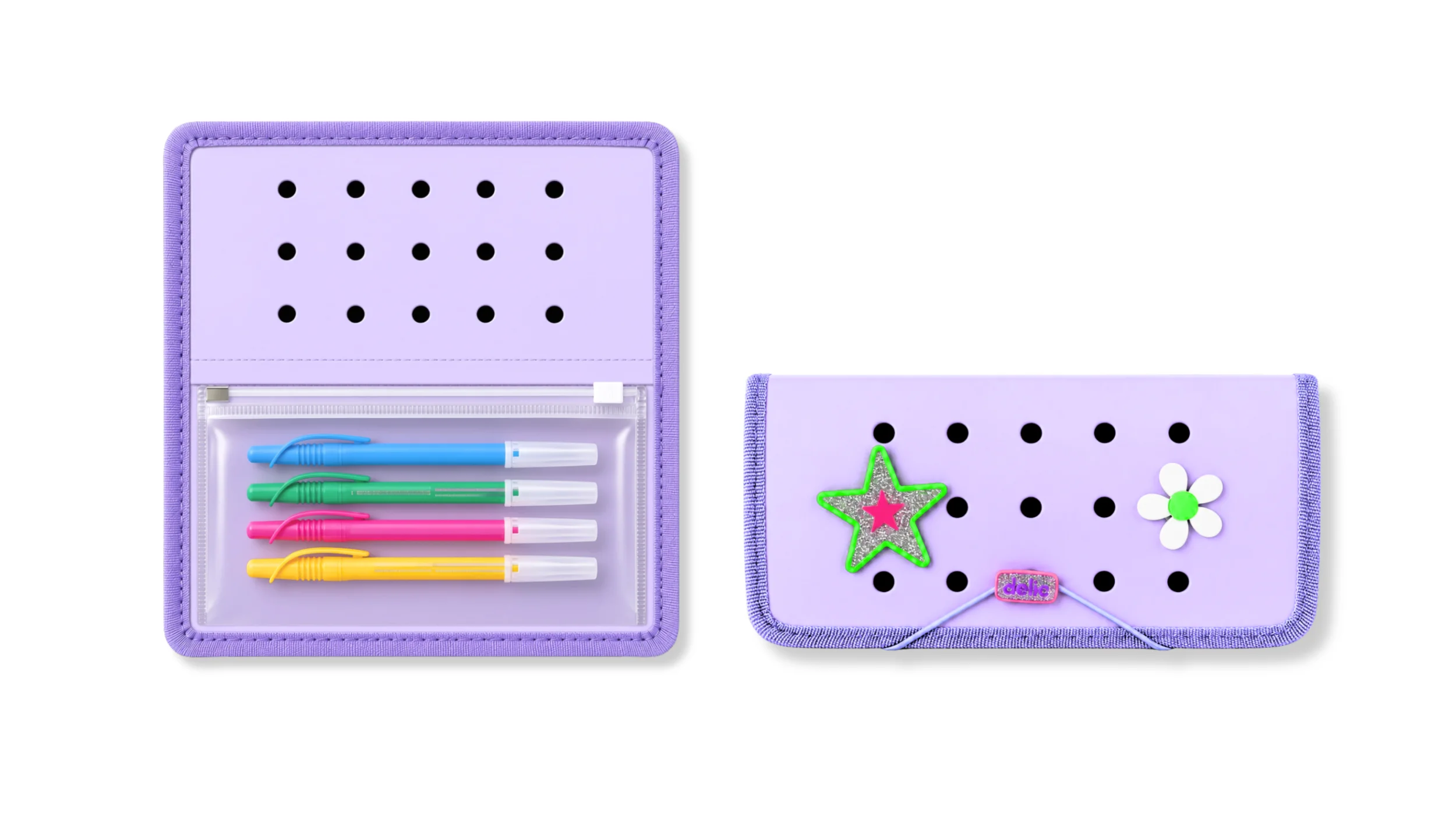 DELIC SERIES - PENCIL CASE WITH ZIPPER (Galeri)
