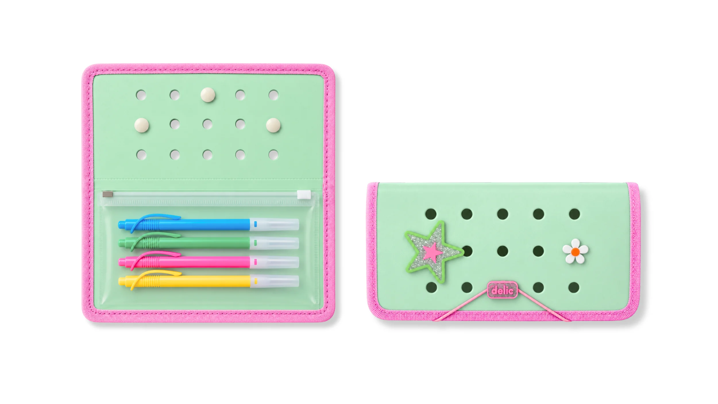 DELIC SERIES - PENCIL CASE WITH ZIPPER (Galeri)