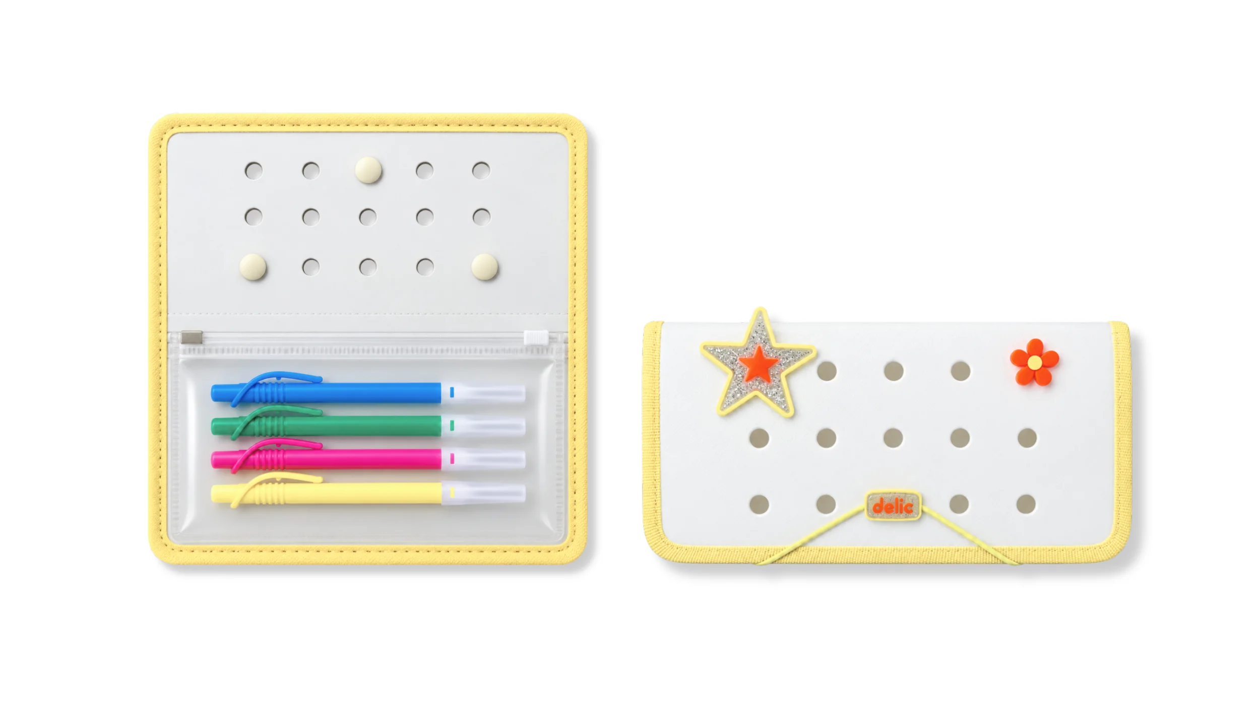DELIC SERIES - PENCIL CASE WITH ZIPPER (Galeri)